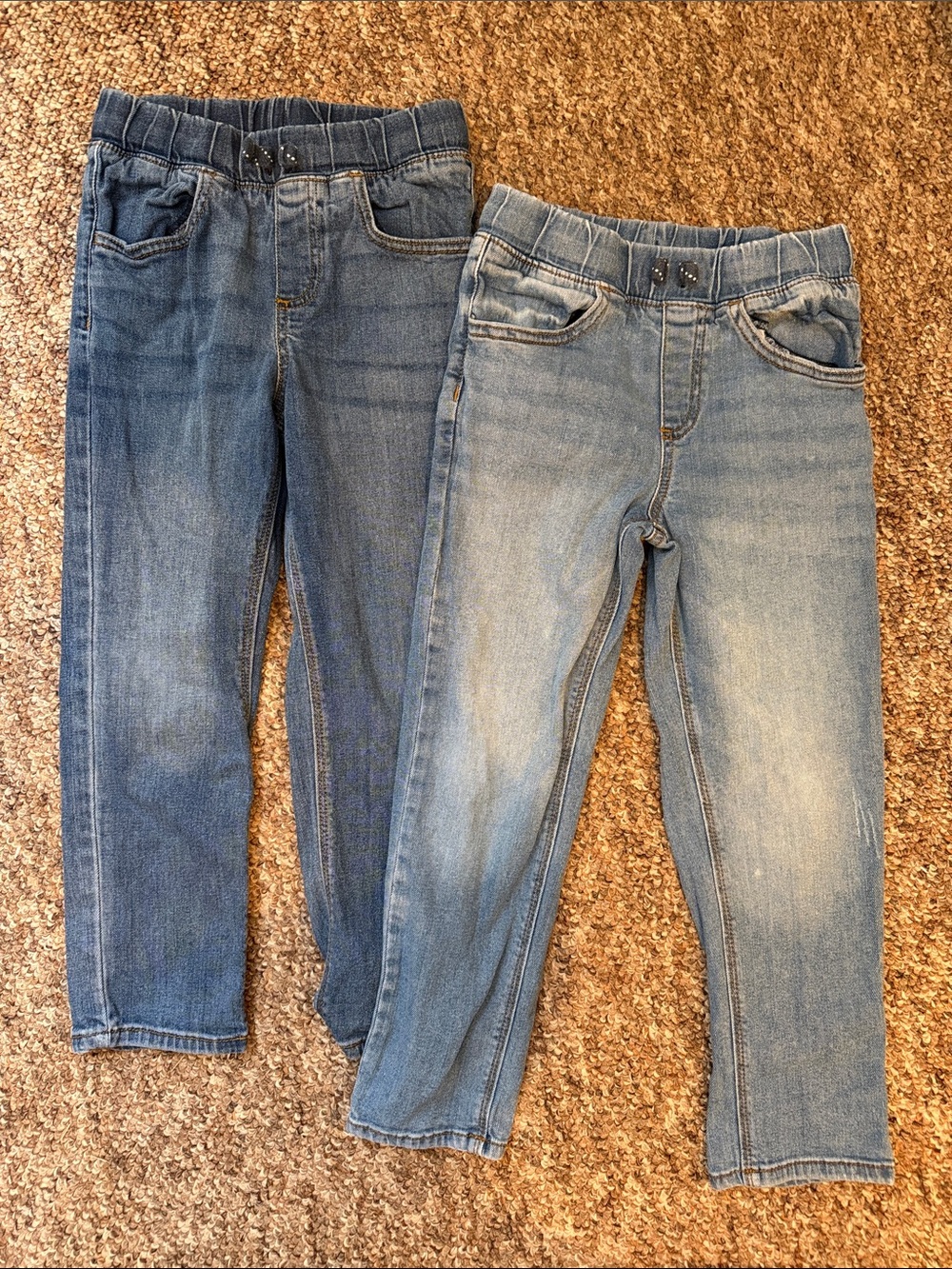 jumping beans boys Jeans - Dark Blue & Light Blue